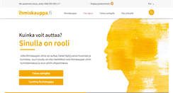 Desktop Screenshot of ihmiskauppa.fi